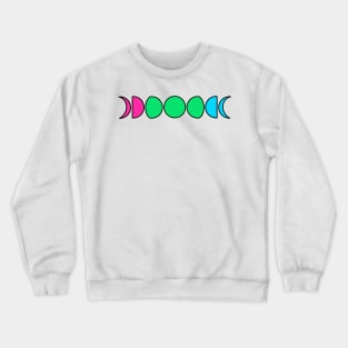 Pride Moons Polysexual Crewneck Sweatshirt